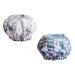Healeved La Hats for Women - 2pcs Fluffy Shower Caps Bath Cap for Girls and Women - Hair Protective Head Cover for Showering and Swimming - Buy Online on SooperMarket.com