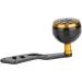 Buy Knob Power Handle Grip - CNC Fishing Reel Handle with Fittings 38mm Black Gold Lei Qiang Accessories - Buy Online on SooperMarket.com