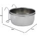 Nobby Stainless Steel Bowl with Clamp 300 ml 9.5 cm silver 9.5 cm - Buy Online on SooperMarket.com