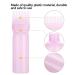 Professional Hair Dye Applicator Bottle with Graduated Scale & Brush | Root Comb Tool for Precision Hair Coloring - Pink - Buy Online on SooperMarket.com