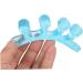 Silicone Gel Shoe Separator Pair for Valgus Adjuster & Lengthening - Blue Orthotic Shoe Padding for Comfort and Support - Buy Online on SooperMarket.com