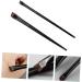 Healeved 12 Sets Wood Makeup Tool Black Women Eyebrow Brush Brow Brush Brow Brush Kit - Buy Online on SooperMarket.com
