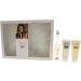 Jennifer Lopez Glow 3 Pc. Gift Set (Eau De Toilette Spray 3.4 Oz + Body Lotion 2.5 Oz + Shower Gel 2.5 Oz) for Women By Jennifer Lopez 36 Fl Oz