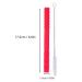 Hollow Silicone Teething Tube in Red - Safe, Textured, and Flexible for Baby's Teething Relief at Home - Buy Online on SooperMarket.com