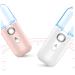 BELLIFFY Nano Water Replenishing Instrument Hydrator Mini Facial Cooling Steamer Nano Mister White Plastic - Buy Online on SooperMarket.com