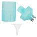 1 Set Hair Color Applicator Bottle Dying Hair Applicator Dropper Vessel Tools Scalp Massage Comb Hair Dyeing Bottle Medicine Applicator Comb Plastic Hair Care Hair Oil 6.3X4.5cm Blue