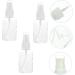 Frcolor Empty Plastic Sample Bottle Containers for Water or Liquids - 50 ml Pack of 6 - Buy Online on SooperMarket.com