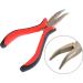 I-Tip Hair Extensions Tools Removal Pliers for Micro Nano Ring Hair Extensions Opener and Removal Tool Red I-tip - Buy Online on SooperMarket.com