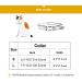 Personalized Cat Collar with Engraved Name & Phone Number for Small Pets | Brown | Bell Included - Buy Online on SooperMarket.com