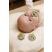 BIBS COLOUR Glow Schnuller 2-Pack - BPA-Free Anatomical Design Natural Rubber 6-18 Months - Blush & Vanilla - International Shipping - Buy Online on SooperMarket.com