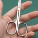 Stainless Steel Cuticle Scissors Eyebrow Trimmer Scissors Nail Scissors Premium Manicure Scissors for Manicure Pedicure Eyebrows Beard - Buy Online on SooperMarket.com