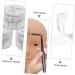 Didiseaon 1 Roll Disposable Ruler Stickers Reusable Eyebrow Ruler Brow Measurer Woman Tool Scale - Buy Online on SooperMarket.com