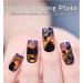 KADS Nail Stamping Plate Chinese Style Nail Art Stamp Template bamboo Lotus DIY Image Template Manicure Stamping Plate Stencil Tools (CN030) - Buy Online on SooperMarket.com