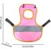 Buy Dongker Waterproof Chicken Vest - Reflective Saddle for Hens & Ducks | Adjustable Pet Safety Apparel in Pink - Buy Online on SooperMarket.com