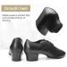 JUODVMP Men's Black Dance Shoes - Modern Latin Jazz Salsa Tango & Ballroom - Buy Online on SooperMarket.com
