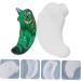 STOBOK 2 Pcs Green Pepper Mold Toilet Diy Resin Casting Chili 3d Crystal Tray White Whitex2pcs 8.5X3.8X1.7CMx2pcs - Buy Online on SooperMarket.com