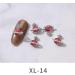 Fancy Multi-Color Nail For Color Stone Alloy Planet Design Decoration 3D Alloy Deco Nail Art Planet - Buy Online on SooperMarket.com