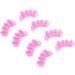 Weikeya Toe Corrector | Silicone Toe Separator 8 Pack | Easy to Wear & Wear-Resistant | Unisex Pink Ideal for Comfort & Alignment - Buy Online on SooperMarket.com