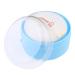 OSALADI Blue Baby Powder Container with Puff Travel Size Portable Body Powder Box and Puff Baby Infant Body Talcum Storage Boxes WithHand Holder for Face Body Loose Powder  1 Pack 1 Pack Blue