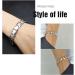 Prostapower Magnetic Copper Band Fashion Bracelets Copper Bracelet Adjustable Length Copper Bracelet (4) - Buy Online on SooperMarket.com