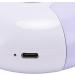 Electric Automatic Nail Clipper - 2 in 1 Electric Automatic Nail Clipper 2 Speeds USB Rechargeable Safety Fingernail Cutter File Nail Scraps Storage for Kids Adult Purple - Buy Online on SooperMarket.com