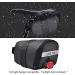 LandTrek Small 0.6L Bike Saddle Bag | Waterproof Cycling Tool Bag for Mountain Road MTB Bicycle Seat - Buy Online on SooperMarket.com
