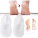 Silicone Gel Moisturizing Socks - Foot Care Tool for Women Men | Anti-Cracking & Anti-Slip Heel Protector | High Elastic and Moisturizing | Medium Blanco - Buy Online on SooperMarket.com