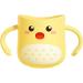 Children's Dinosaur Bathroom Cup | Zorq Yellow Double Handle Toothbrush Accessory for Kids - Buy Online on SooperMarket.com