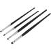 Eye Shadow Brush Kit Easy Apply Comfortable Grip Ergonomic Handle Detail Makeup Brush Kit 4pcs Moderate Texture Soft Hair for Home Use - Buy Online on SooperMarket.com