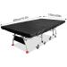 Parthan 110x59 PingPong Table Cover - Waterproof & Breathable Polyester - Indoor/Outdoor Protective Cover - Black - Buy Online on SooperMarket.com