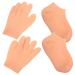 HAPINARY Moisturising Socks 1 Set Sole of Foot moisturizing Gloves for Women Miss moisturizing Skin moisturizing Socks Waterproof Socks Care Female moisturizing Gloves Ladies Socks
