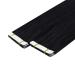 Youngsee 40cm Real Hair Tape Extensions - Black Virgin Hair Smooth Skin Weft 5 Pcs 10g - Premium Quality - Buy Online on SooperMarket.com