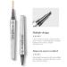 Long-Lasting Waterproof Microblading Eyebrow Pencil - 4 Tip Micro Head (#2 Dark Brown) | Perfect for Natural Looks - Buy Online on SooperMarket.com