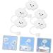 ABOOFAN 20 pcs Decor Supply Cover Shaped End Reusable Birthday Cap Protectors Supplies Cute Tip Tumbler Cloud for Shape Cartoon Caps Anti- Toppers Protector Baby Proof Plugs White 5pcsx4pcs 3X2X1.2CMx4pcs - Buy Online on SooperMarket.com