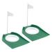 WSERE 2 Pack Golf Putting Cup Indoor Practice Training Aids Indoor Outdoor Golf Putting Hole Putter Regulation Cup