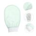 Baluue Body Exfoliator Glove - Light Green Bath Scrubber Mitten for Smooth Skin | International Shipping - Buy Online on SooperMarket.com