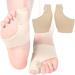 Bunion Protector Toe Separator | Breathable Non Slip Silicone | Reusable Polyurethane Fiber | 1 Pair Skin Color - Buy Online on SooperMarket.com