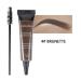 Buy Eyebrow Interlocking Cream with Brush - Career Gel Tinting & Water Density Eyebrow Formula (04#) | International Shipping Available - Buy Online on SooperMarket.com