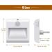 Suright Night Light Socket with Motion Detector - 2 Dimmable Brightness Modes for Kids' Room Bedroom Stairs & Kitchen - Warm White 2800-3500K - Buy Online on SooperMarket.com