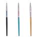 Jilibaba nail art brush carved pen crystal nail art liner brush DIY tool for lines details painting 3 pieces a