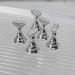1PC Nail Display Stand Holder Nail Art Practice Holder Magnetic Nail Showing Shelf,Manicure Nails Salon Tool 5PCS Hook up one color