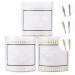 600 Counts Cotton Swabs Natural Double Tipped Organic Cruelty Free Ear Buds B05