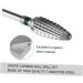 FOMIYES Manicure Tools Nail File Drill Bit Tools Nail Art Supplies Nail Art Accessories Nail Art Tools Nail Grinding Head Flame Type - Buy Online on SooperMarket.com