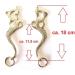 Buy PS Horse Articles Hackamore - Gold/Silver Legs Decorated | International Shipping Available - Buy Online on SooperMarket.com