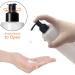 TEEROVA Plastic Pump Dispenser Bottles 8 oz BPA-Free Empty Refillable Containers for Lotion Shampoo and Massage Oil (Pack of 4) - Buy Online on SooperMarket.com