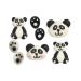 Buy Decora 0500319 Pack of 8 Pandas Sugar Decor - Perfect for Baking & Cake Decoration | International Shipping Available - Buy Online on SooperMarket.com