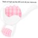 Silicone Face Roller - Beauty Tool for Firming & Massaging | Portable Pink Facial Massager | International Shipping - Buy Online on SooperMarket.com