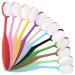 Craft Ink Blending Brush, Crafting Ink Background Blender and Makeup Brush, Soft Bristle Color Coded Handles, Paper Crafter Artist Tool for Painting, Drawing, Card Making, Stamp, Stencil (12Pcs)