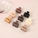 Small Claw Hair Clips for Thin Hair - 8pcs Matte Rectangle & Double Row Teeth Jaw Clips for Fine Hair - Buy Online on SooperMarket.com