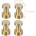 jojofuny 12 Pcs Hook Heavy Duty Hangers Adhesive Wall Mount Clothes Rack Scarf Hangers Robe Metal Coat Rack 2.9X1.8CMx3pcs Goldenx3pcs - Buy Online on SooperMarket.com